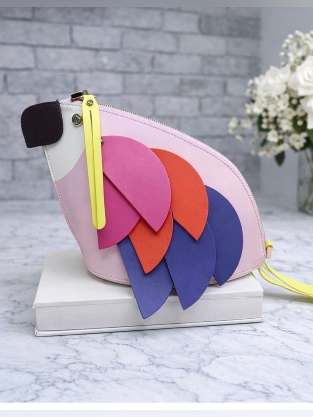 ☀️Kate Spade Flock Party Parrot Crossbody Bag NWOT